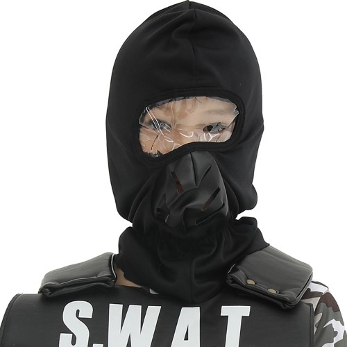 ٻҾ4 ͧԹ : 7C307  9  Ѵ ش ش˹»Ժѵԡþ ش˹ҵ SWAT Children S.W.AT. Police Costume