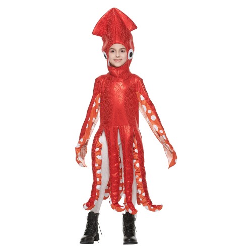 ٻҾ4 ͧԹ : 7C329 ش ش֡ ش Childern Squid Kraken Octopus Costume