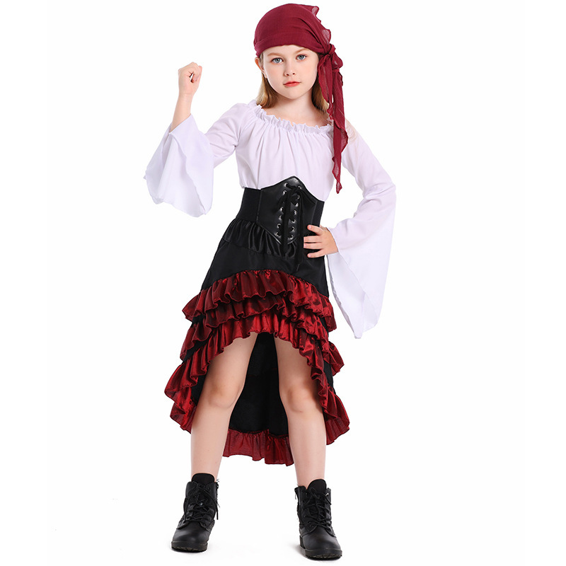 ٻҾ4 ͧԹ : 7C169 ش Ѵ˭ԧ  شк  Pirate Sailor Flamenco Dance Costume