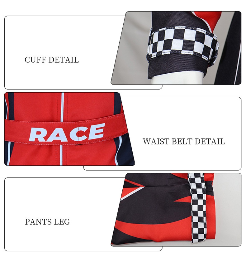 รูปภาพที่#4 ของสินค้า : 7C395 ชุดเด็ก ชุดนักแข่งรถ ชุดกีฬาแข่งรถ นักแข่งรถฟอร์มูล่าวัน ธีมกีฬา Children F1 racer Sport Costume รูปภาพที่4 ของสินค้า : 7C395 ชุดเด็ก ชุดนักแข่งรถ ชุดกีฬาแข่งรถ นักแข่งรถฟอร์มูล่าวัน ธีมกีฬา Children F1 racer Sport Costume