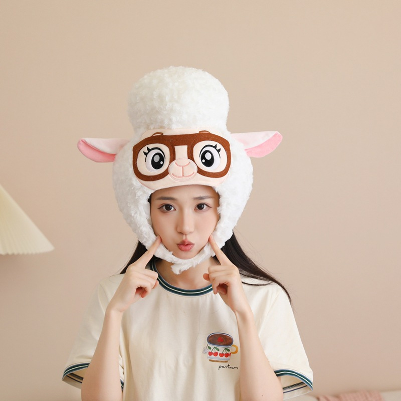�ٻ�Ҿ���4 �ͧ�Թ��� : 7C398 ��ǡ�� ���� ���������� ������ Sheep Helmet Dawn Bellwether Zootopia Costume