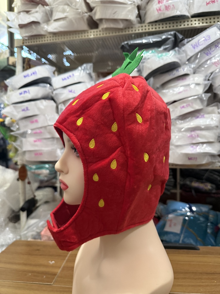 �ٻ�Ҿ���4 �ͧ�Թ��� : 7C320.5 ��ǡʵ���������� ��ǡ����� strawberry Fruit Helmet Costume