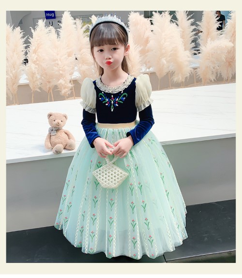 ٻҾ5 ͧԹ : 7C90 ش ѹ ˭ԧѹ ૹ ᴹһҪԹ Anna Princess Frozen Costume