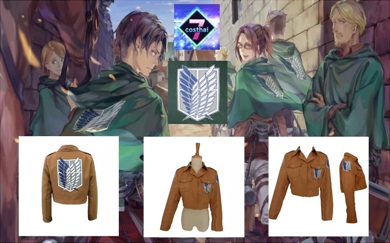 ٻҾ5 ͧԹ : 7C175 絡ͧѧǨ Ҿ䷷ѹ - Jacket of Survey Corps Attack on Titan Costumes