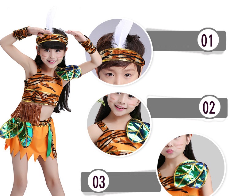ٻҾ5 ͧԹ : 7C66.1 ش˭ԧ ش Թ¹ᴧ شԹᴧ ش ش شҤѵ Children Jungle Forest Costumes
