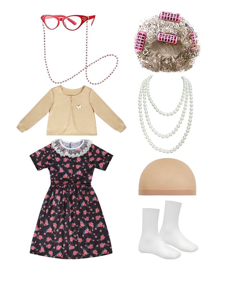 รูปภาพที่#5 ของสินค้า : 7C187 ชุดแฟนซีเด็กหญิง ชุดคุณย่า/คุณยาย ชุดตลกน่ารัก พร้อมอุปกรณ์ครบเซ็ต Children Old Lady Grandma Costume รูปภาพที่5 ของสินค้า : 7C187 ชุดแฟนซีเด็กหญิง ชุดคุณย่า/คุณยาย ชุดตลกน่ารัก พร้อมอุปกรณ์ครบเซ็ต Children Old Lady Grandma Costume