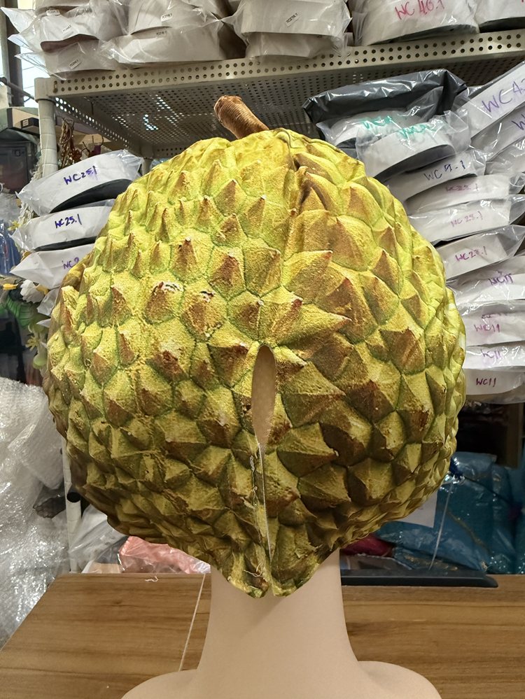 �ٻ�Ҿ���5 �ͧ�Թ��� : 7C320.6 ��ǡ�����¹ ��ǡ����� Durian Fruit Helmet Costume