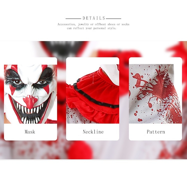 �ٻ�Ҿ���5 �ͧ�Թ��� : 7C91 �شΌ�� �������ͺ �ѹ���������չ �ش��ͧ��ѭ��͹�ؤ �ء��13�ѹ��ҹ Halloween Nightmare Retro Horror Costume