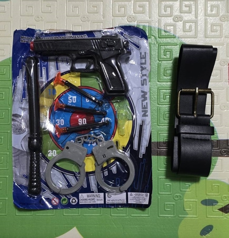 ٻҾ6 ͧԹ : 7C358 ش شǨ شǨҡ شҪվ㹽ѹ Children Cop Police Costume