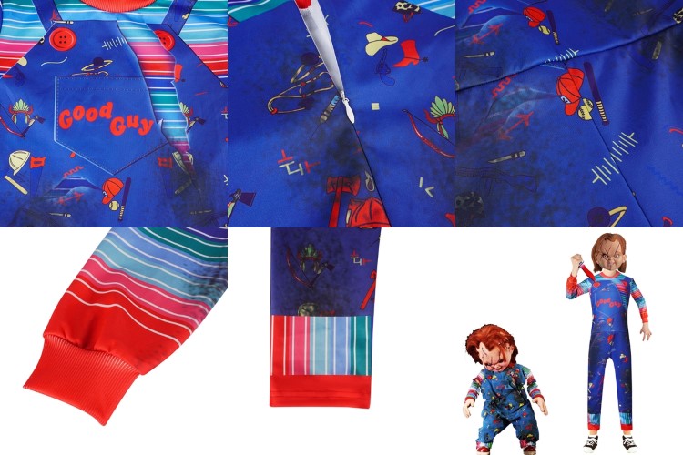 ٻҾ6 ͧԹ : 7C114 ش ʹٷ Ѥ ѡ 鹽ѧ Chucky Child's Play Bodysuit Costumes