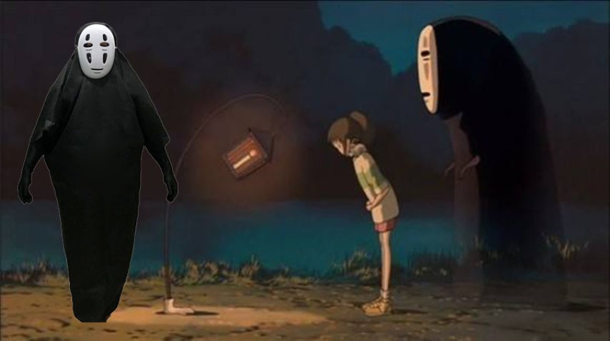 ٻҾ6 ͧԹ : 7C125 ش ͹Ҫ Ҩ˹ ˹ No Face Kaonashi Spirited Away Costumes