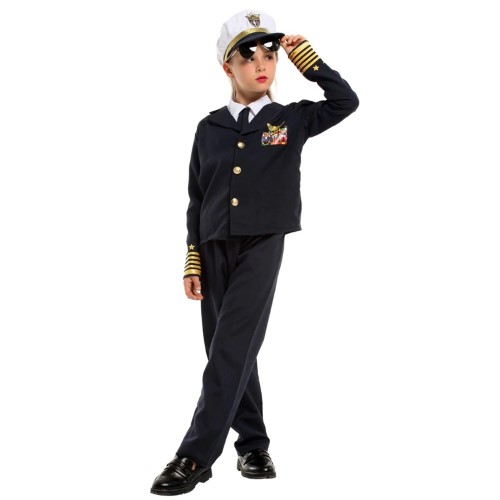 ٻҾ6 ͧԹ : 7C260 ش شѡԹ شѻѹͧԹ شʨǵ Children Captain Pilot Aviator Costumes