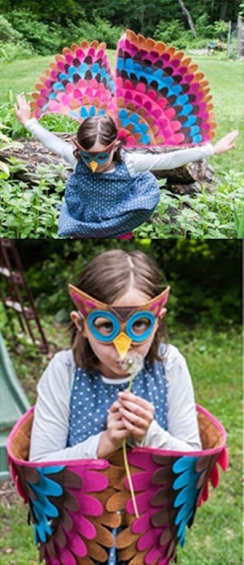 ٻҾ6 ͧԹ : 7C282.2 ش ա١ Children Owl Wing Bird Costume