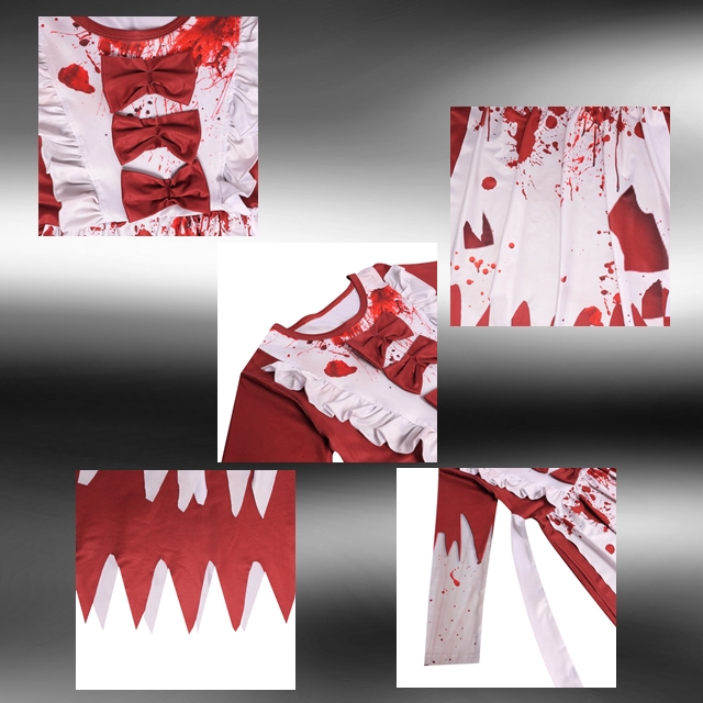 ٻҾ6 ͧԹ : 7C295 ش ʹ ʹ شչ Children Blood Maid Halloween Costume
