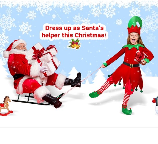ٻҾ6 ͧԹ : 7C299 ش شҹҤ ش᫹ شʵ شſ  Children Elf Santy Santa claus Christmas Costumes