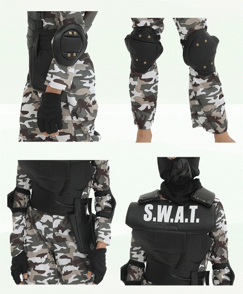 ٻҾ6 ͧԹ : 7C307 ش شǨ شͿ ش˹»Ժѵԡþ ش˹ҵ Children S.W.AT. FBI CIA Police Costume