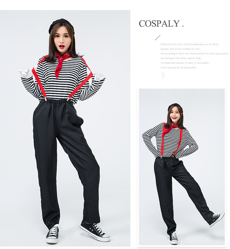 �ٻ�Ҿ���6 �ͧ�Թ��� : ++�������++(�Ҥҵ��1�ش)�ش��ǵš�Ф��� (Mime Clown Costume) �ѡ�ʴ��Ф��� ���ٴ ���ҷҧ